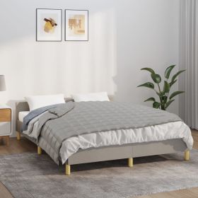 Weighted Blanket Gray 54.3"x78.7" 22 lb Fabric