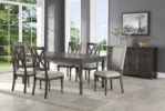 Linnett - 6 Piece Dining Set - Dark Gray