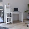 Vilna 120 Writing Desk , Four Shelves