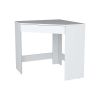Harper White Spacious Drawer Corner Desk