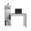 Vilna 120 Writing Desk , Four Shelves