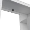 Astana Writing Desk, Two Shelves