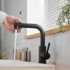 Sink Faucet, Black Kitchen Faucets with Pull out Sprayer, Bathroom Sink Faucets Mini Bar Prep Faucet