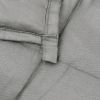 Weighted Blanket Gray 54.3"x78.7" 22 lb Fabric