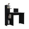 TUHOME Vilna 120 Writing Desk , Four Shelves