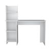 Vilna 120 Writing Desk , Four Shelves