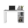 Astana Writing Desk, Two Shelves