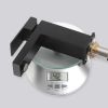 Aqucubic Deck Mounted UPC Brass Basin Mixer Taps Single Handle Bathroom Faucet with pop up drain